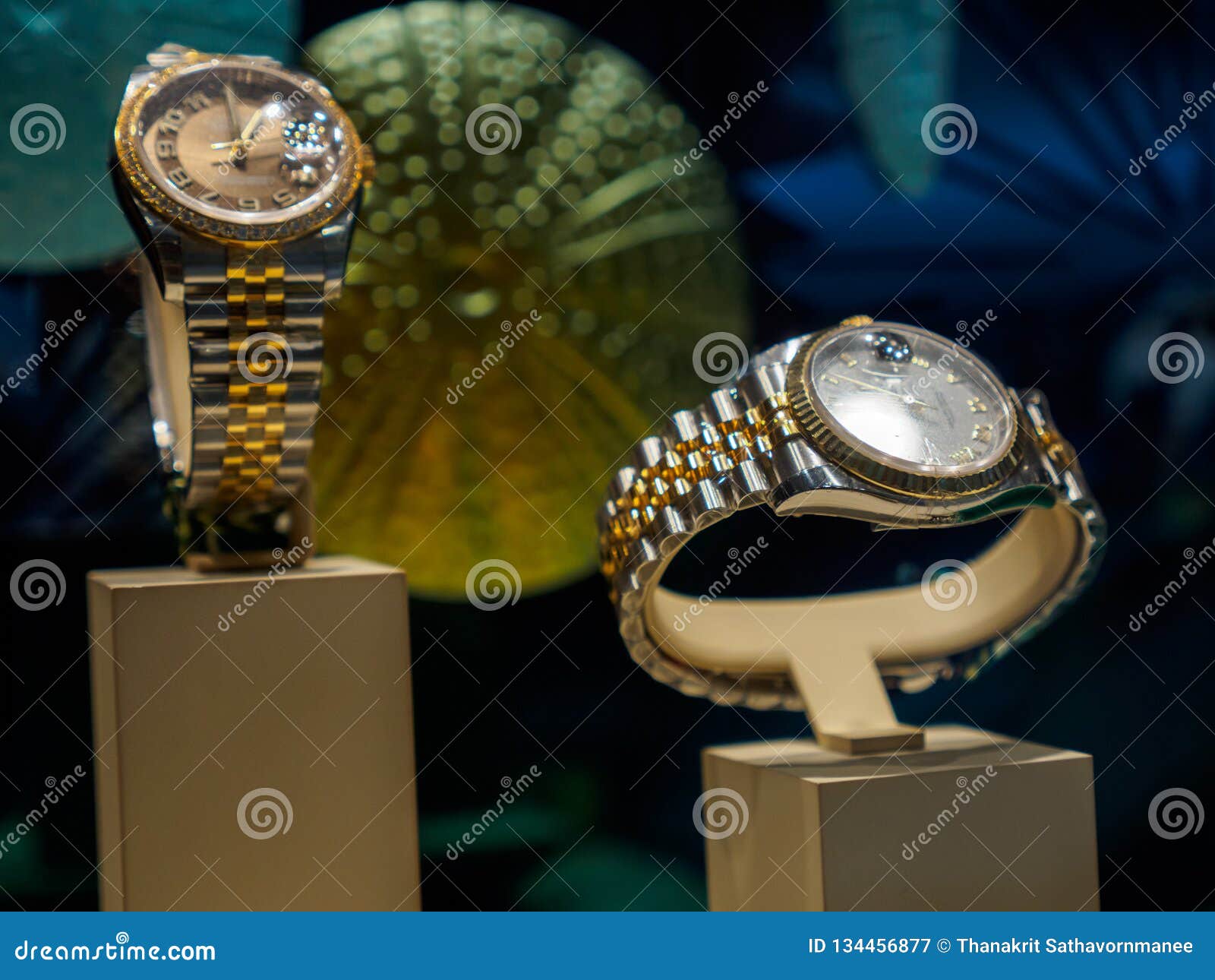 Multiple Rolex Watches On Display 