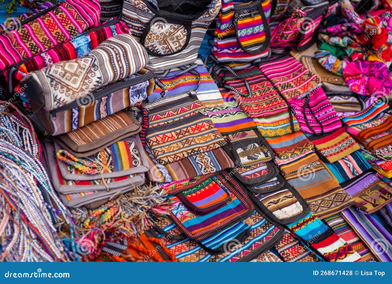 Multiple Souvenirs from Peru Stock Photo Image of souvenirs, culture