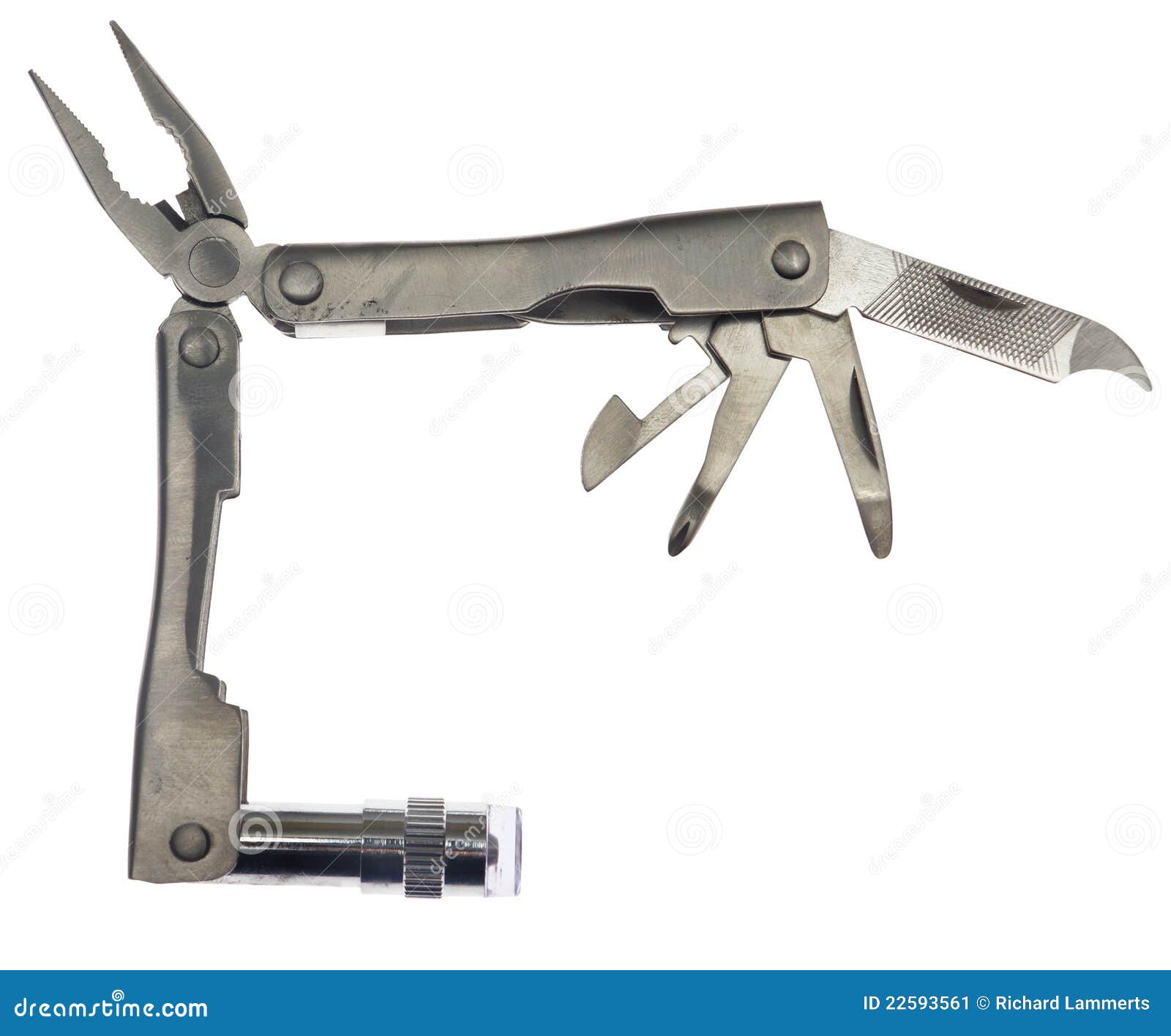 Multitool stock image. Image of equipment, camping, metal 22593561