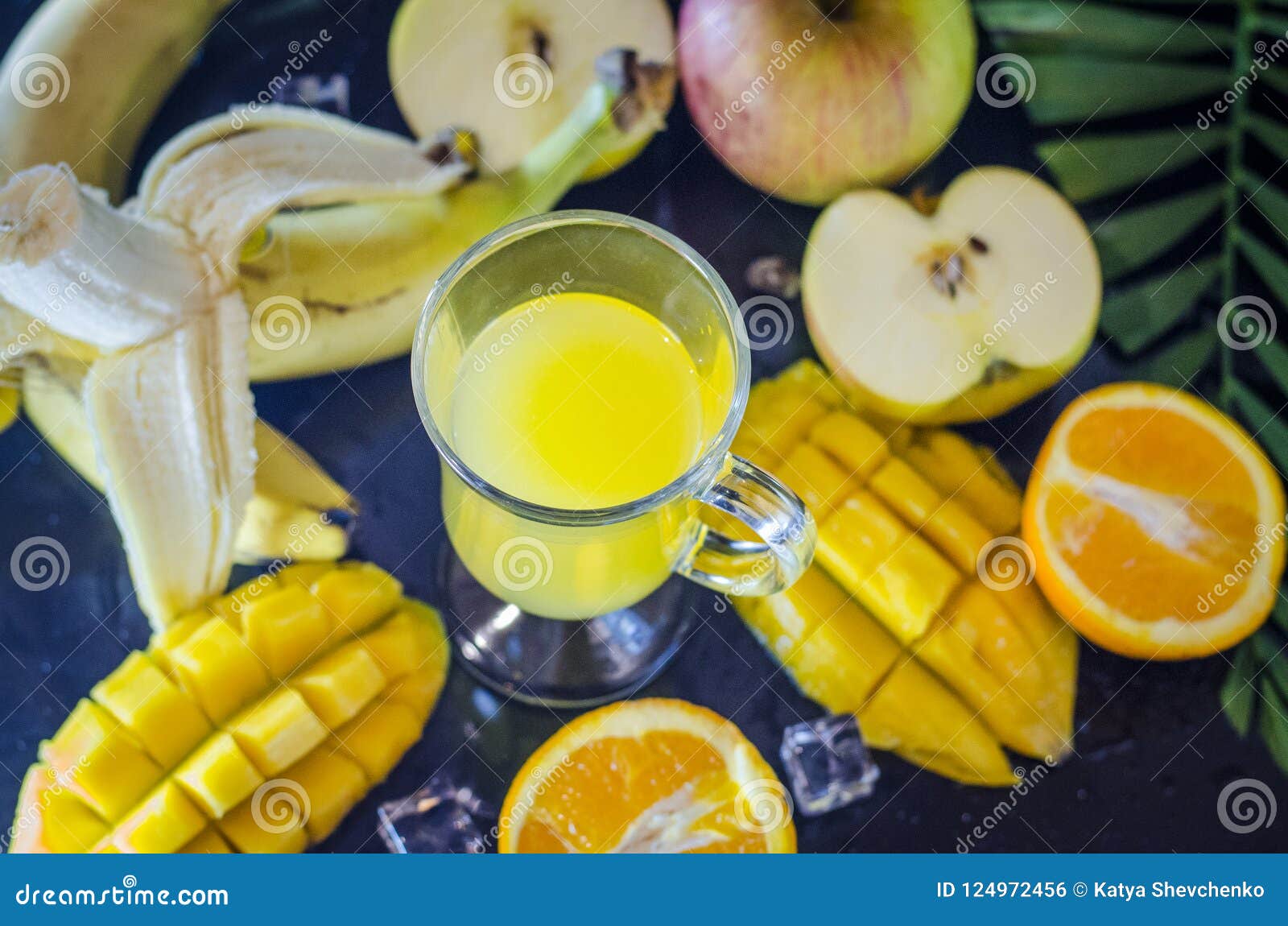 Multivitamin and Multifruit Juice Stock Photo Image of cold, fresh