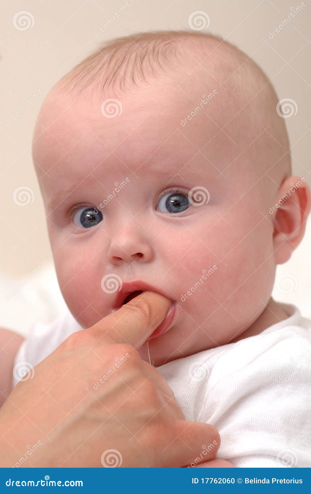 Mum Giving Baby Teething Medication Stock Photo Image of care, medicating 17762060