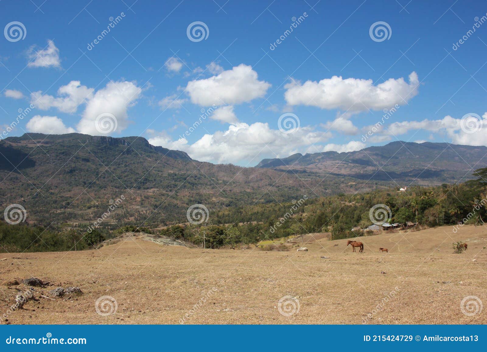 mundo perdido mountain view from venilale, timor-leste.