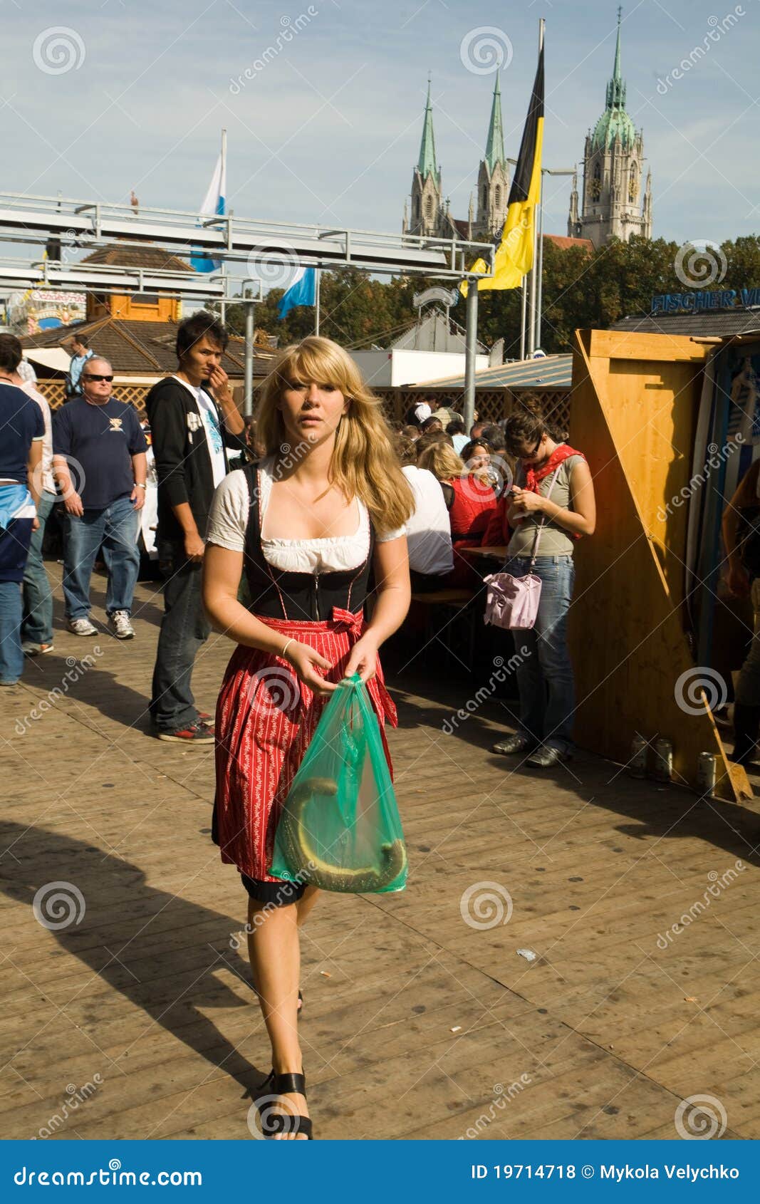 In Munich editorial stock photo. Image of amusement, girl - 19714718