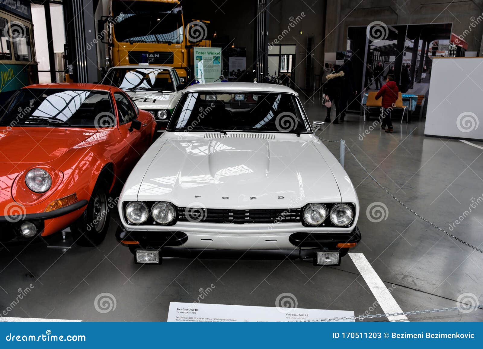 Classic Car in Munich Museum. Editorial Stock Photo Image of