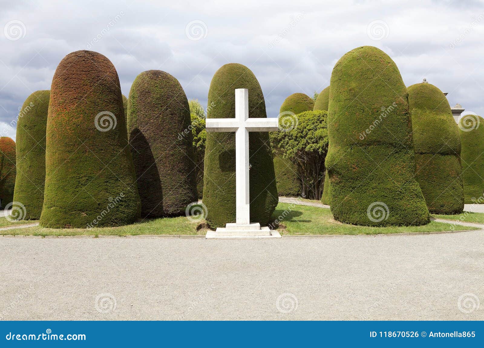 municipal cemetery in punta arenas, chile