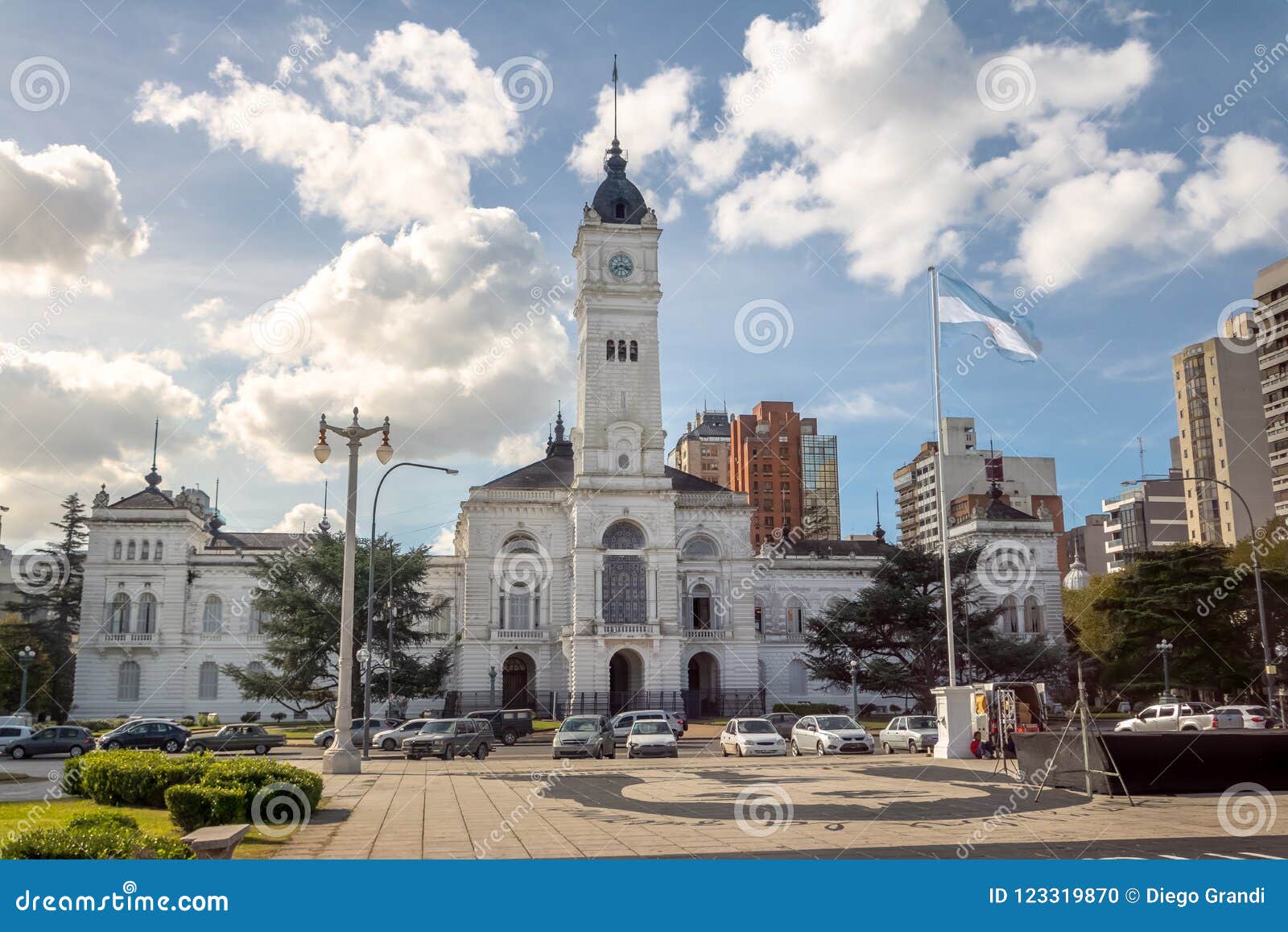 Municipal Palace, La Plata Town Hall  La Plata, Buenos Aires Province