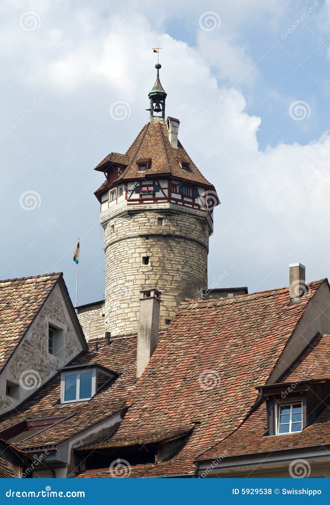 Munot Fortification (Schaffhausen, Switzerland) Stock ...