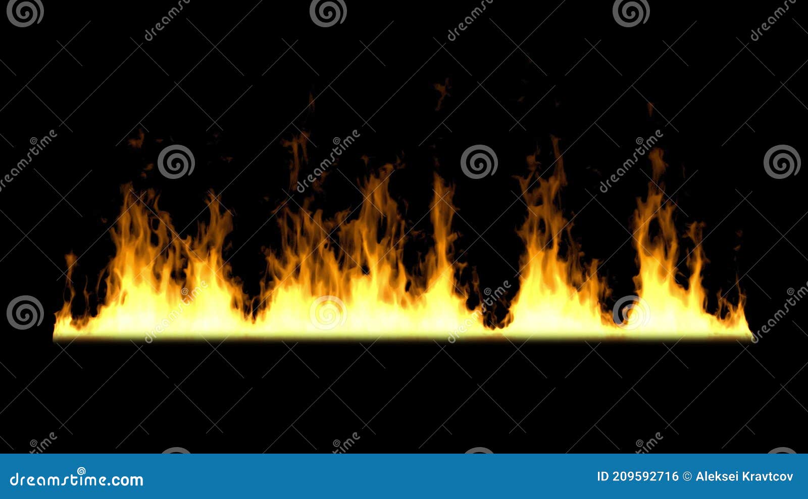 Mur de feu sur fond noir banque de vidéos. Vidéo du fumée - 209592716