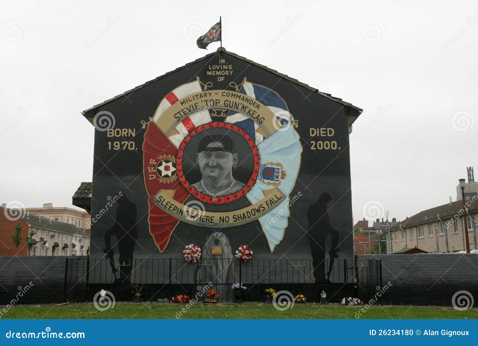 Mural Conmemorativo De Stephen McKeag, Belfast Imagen editorial - Imagen de  irlandés, mural: 26234180, image size:1600x1157