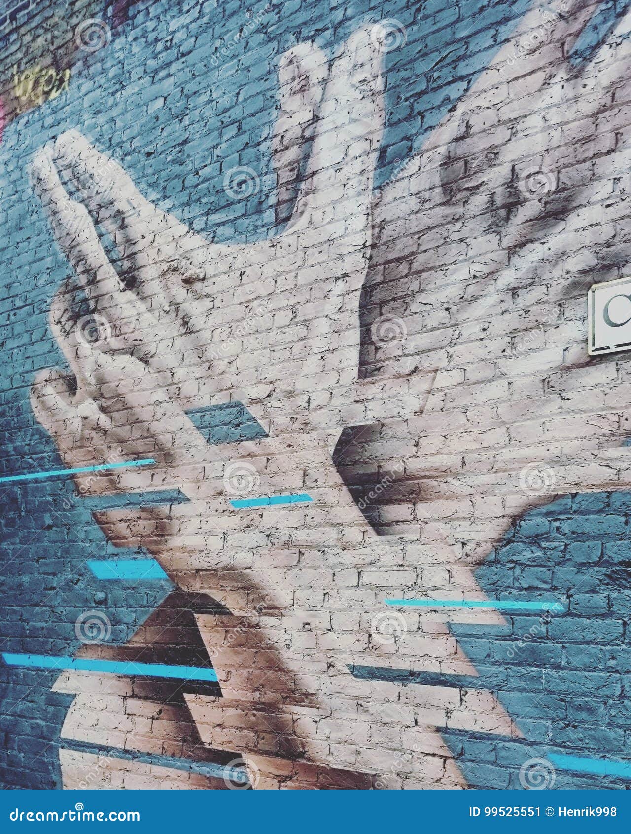 A mural painting in London editorial photo. Image of england 99525551