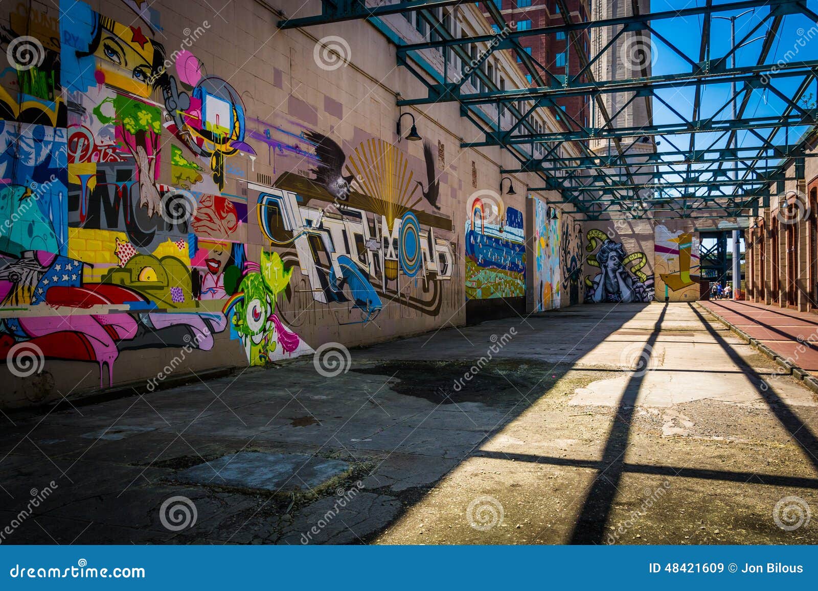 Murals In Richmond, Virginia. Editorial Stock Image Image 48421609