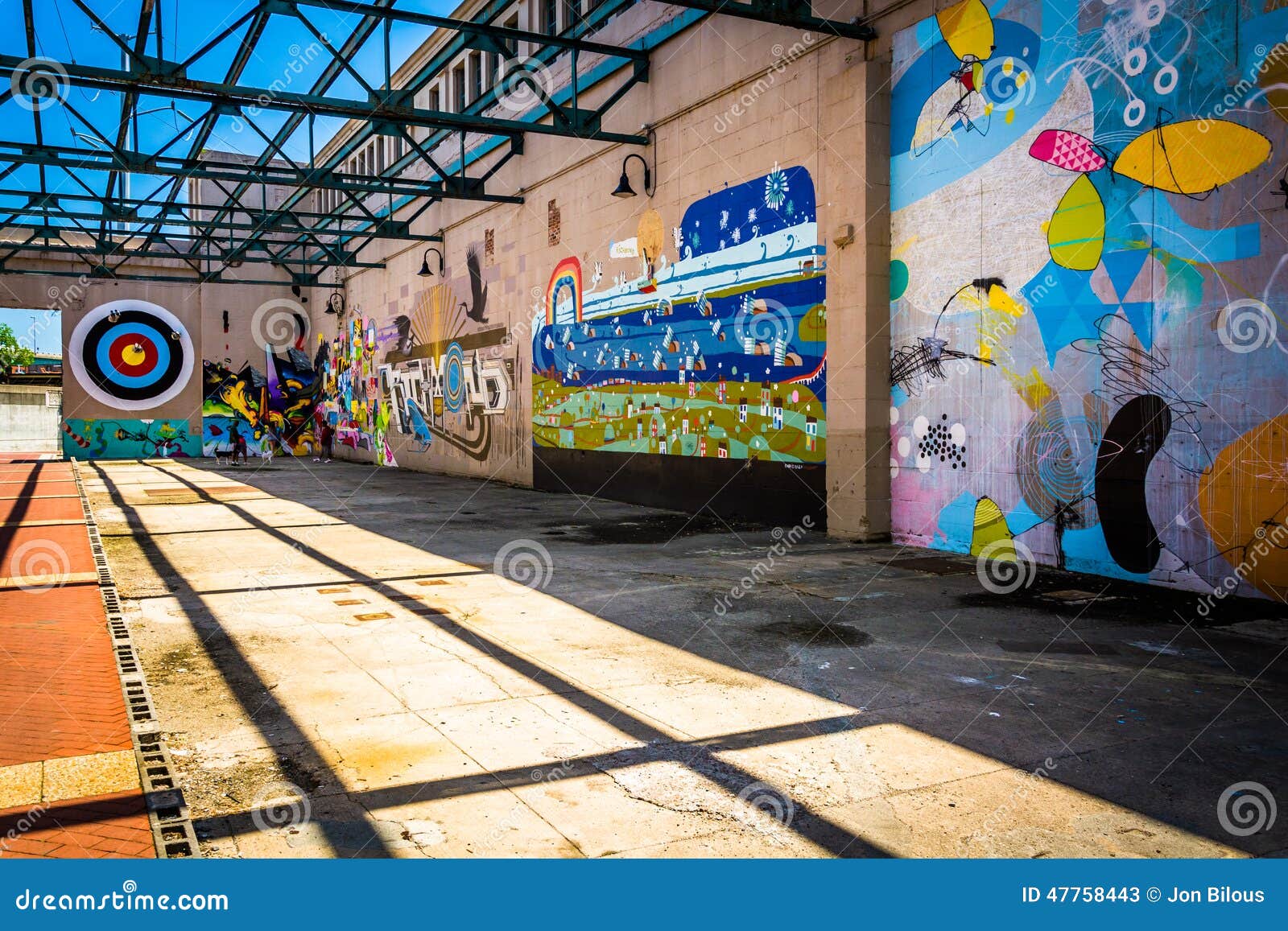 Murals in Richmond, Virginia. Editorial Stock Photo Image of graffiti