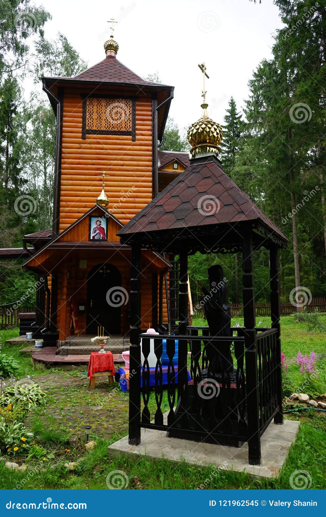 Saint Nikita church editorial image. Image of tree, black - 121962545
