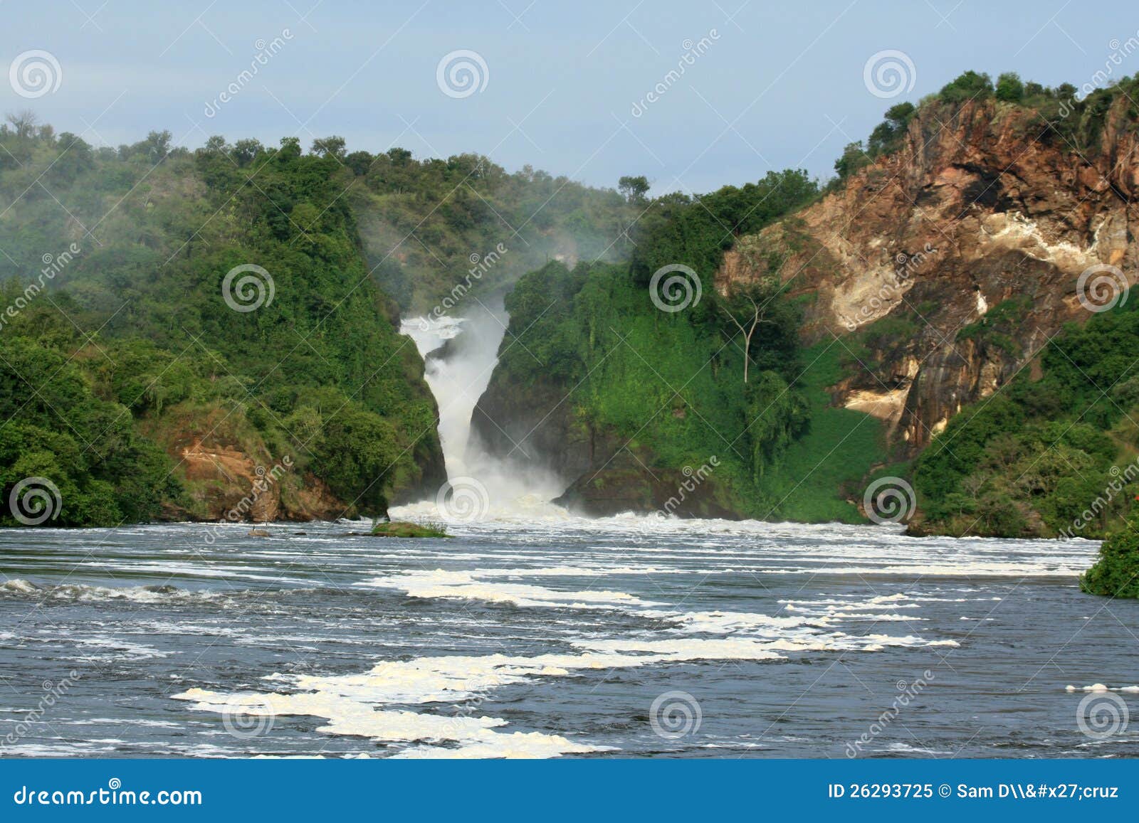 murchison falls np, uganda, africa