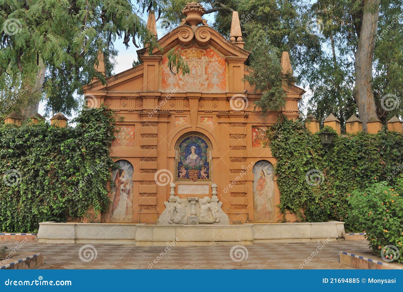 Murillo gardens stock image. Image of seville, plant 21694885