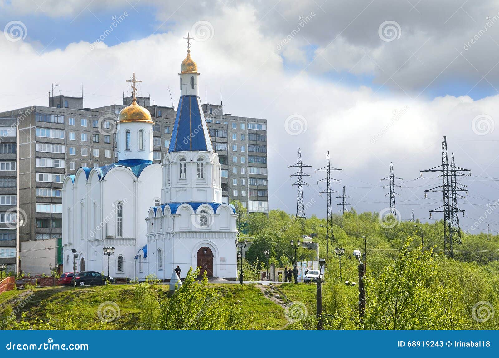 Спас на водах мурманск высота