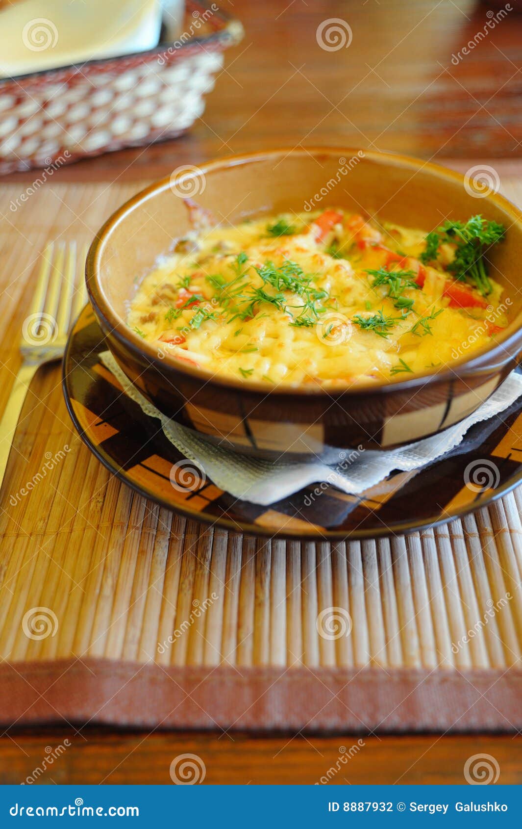 Musaka stock photo. Image of eating, decoration, dinner - 8887932