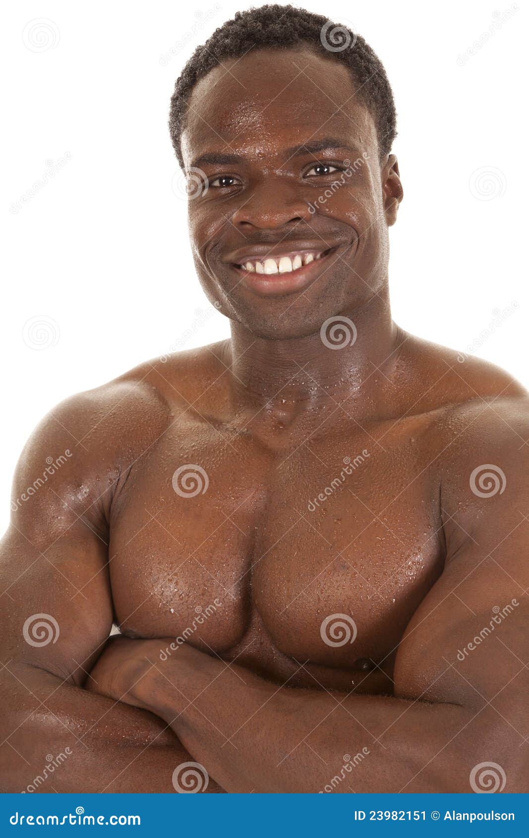 Muscle pose stock image. Image of gorgeous, muscles, handsome - 23982151
