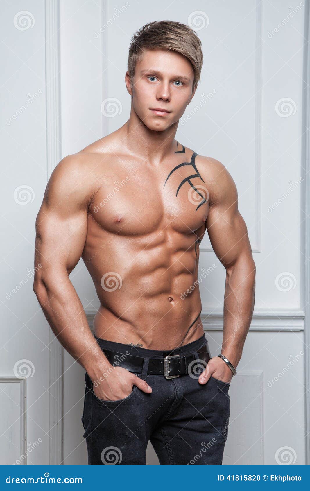 Muscular Naked Male 69