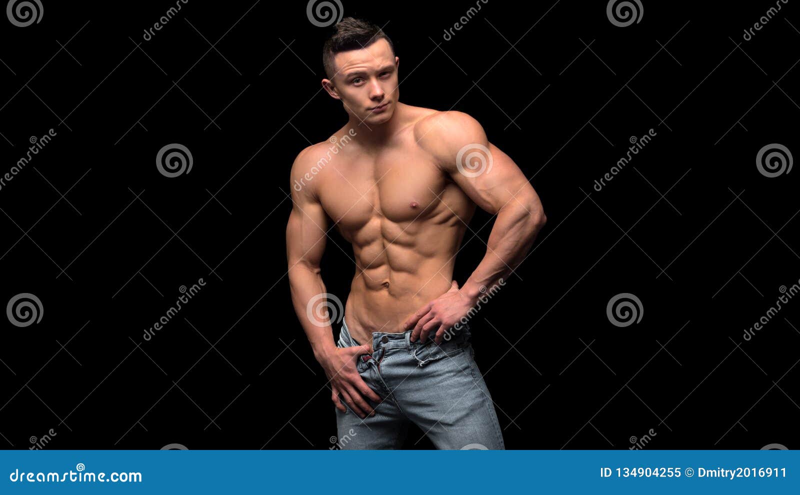 Sexy Shirtless Muscle Boy