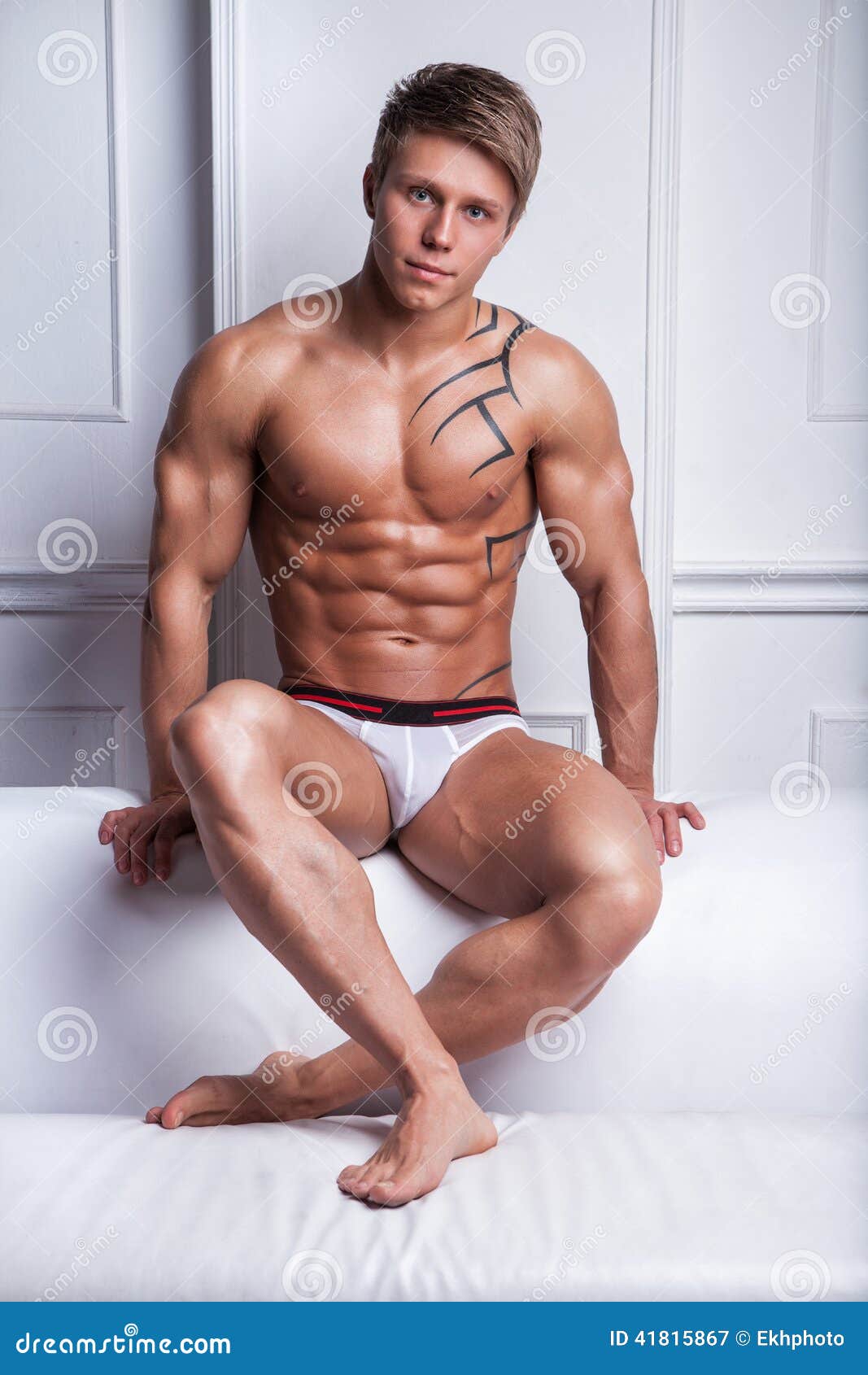 Muscular Naked Guy 5