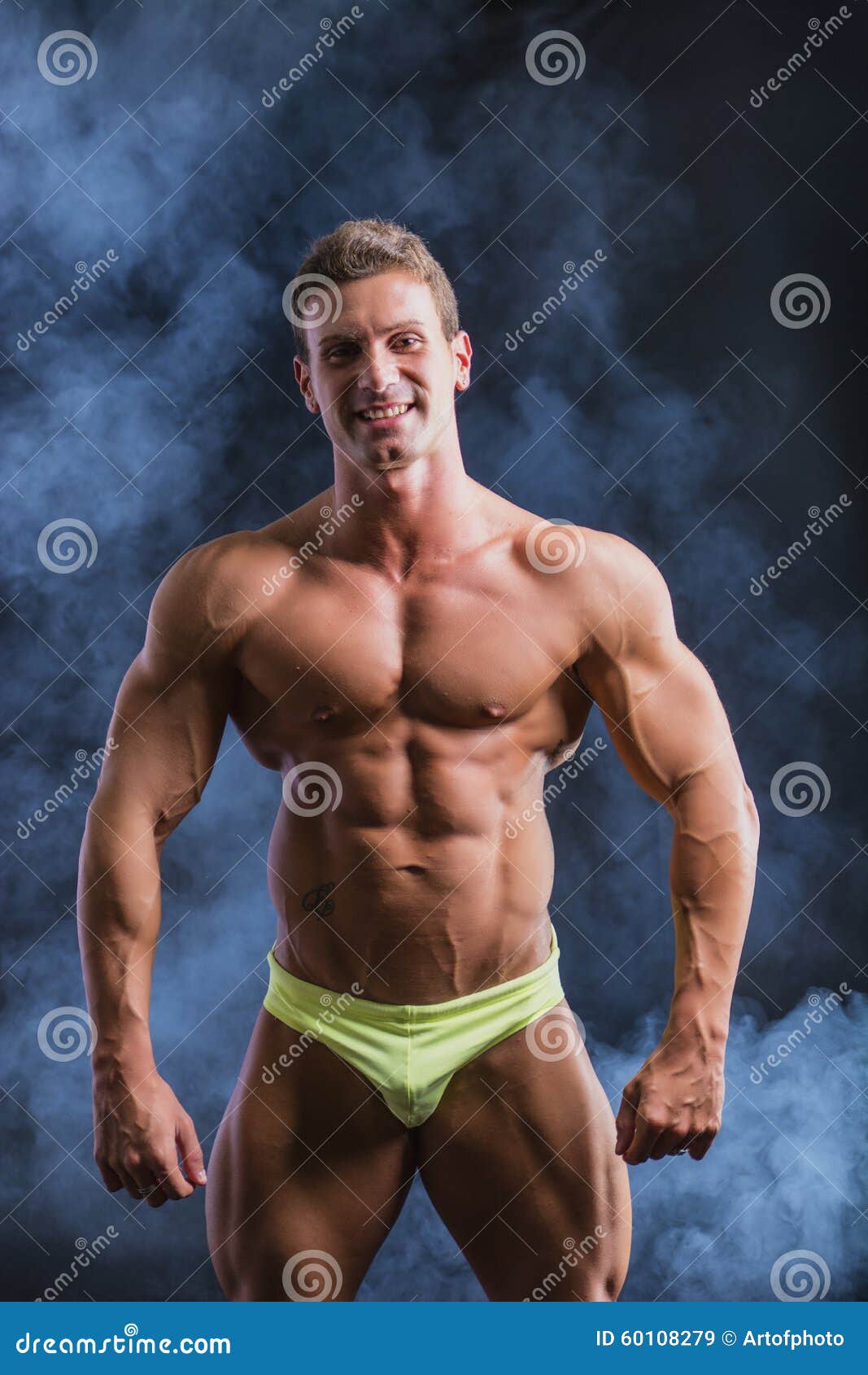Handsome Young Bodybuilder Relaxed Pose Stock Photos - Free & Royalty-Free  Stock Photos from Dreamstime