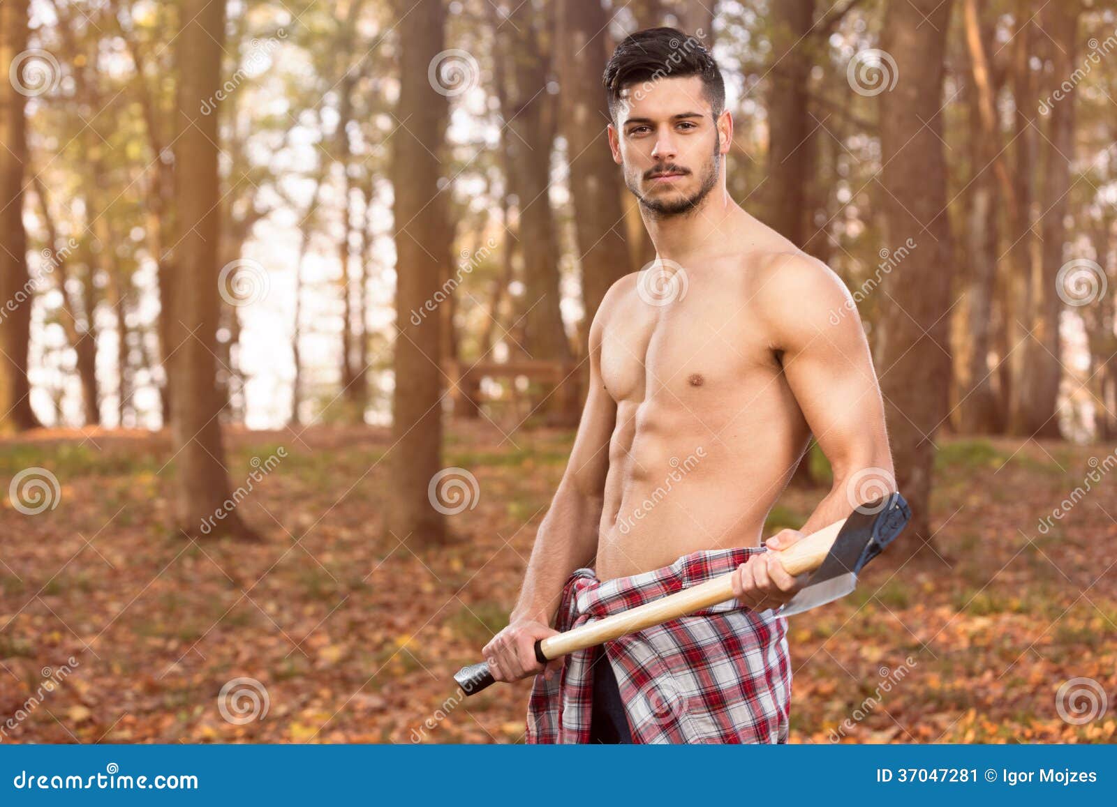 664 Young Muscular Lumberjack Stock Photos - Free & Royalty-Free Stock  Photos from Dreamstime