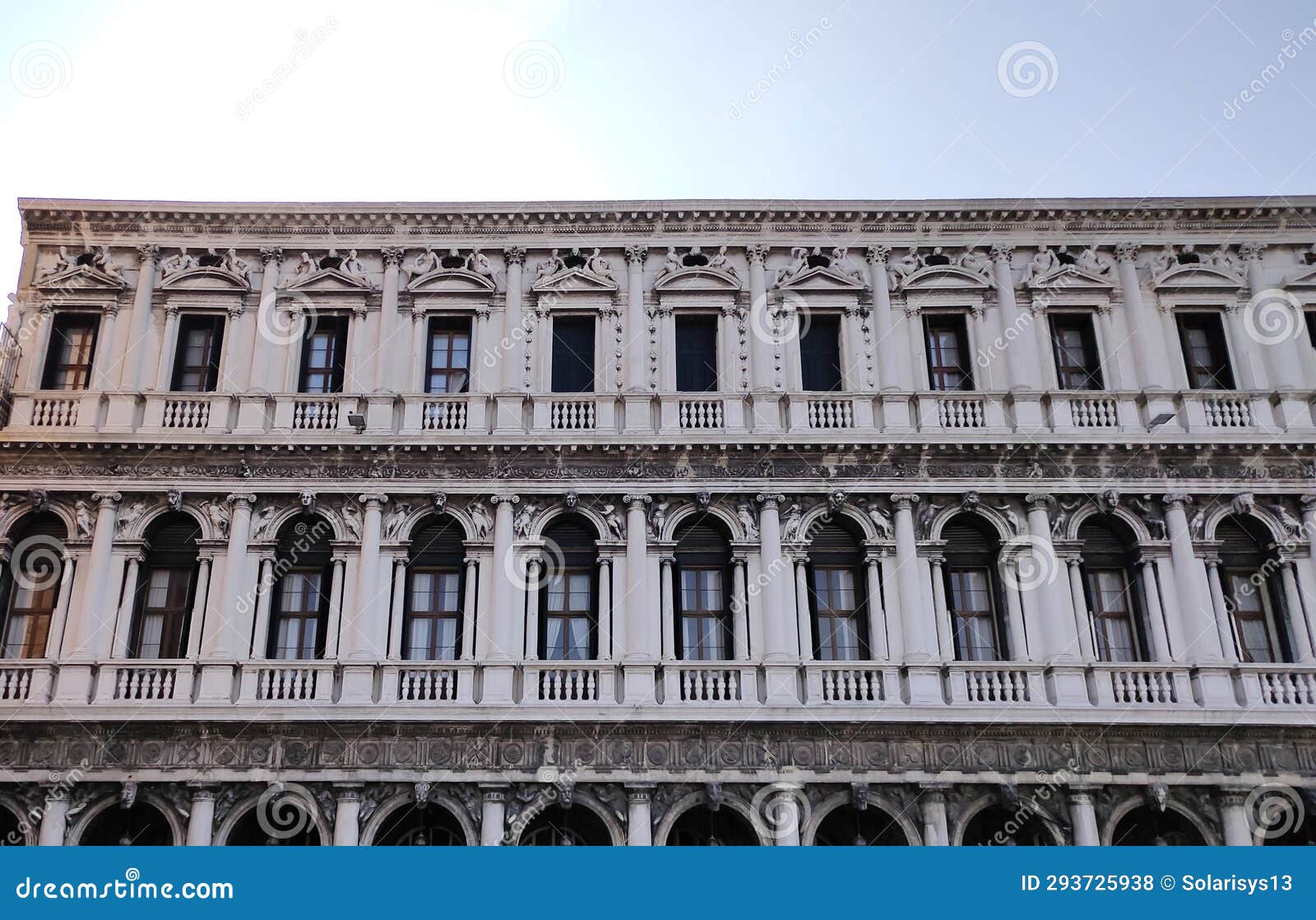 the museo correr is a museum in venice. the building that encloses the far end of the piazza san marco