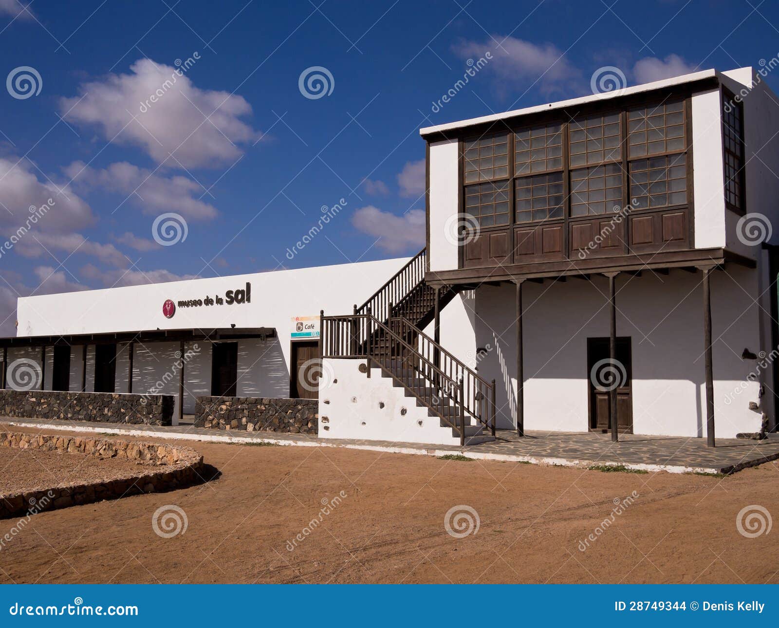 Museo de la sal en Fuerteventura, islas Canarias. El museo de la sal del EL Carmen (Museo de la Sal) en Fuerteventura, islas Canarias.