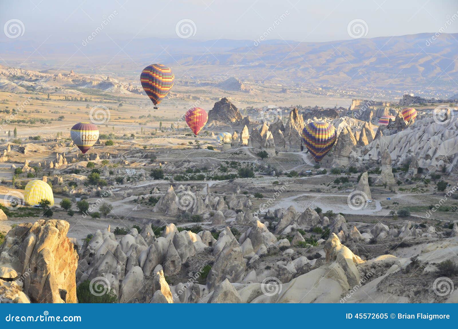 Museo del aire abierto de Gorome. Un sitio del patrimonio mundial de la UNESCO que consiste en iglesias cristianas y el monasterio antiguos en la región de Cappadocia de pavo central