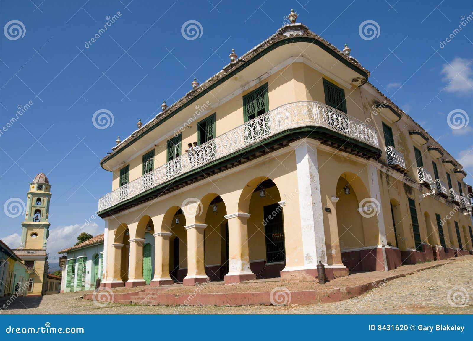 Museu de Romantico, Trinidad, Cuba. O museu de Romantico no quadrado central de Trinidad, Cuba.