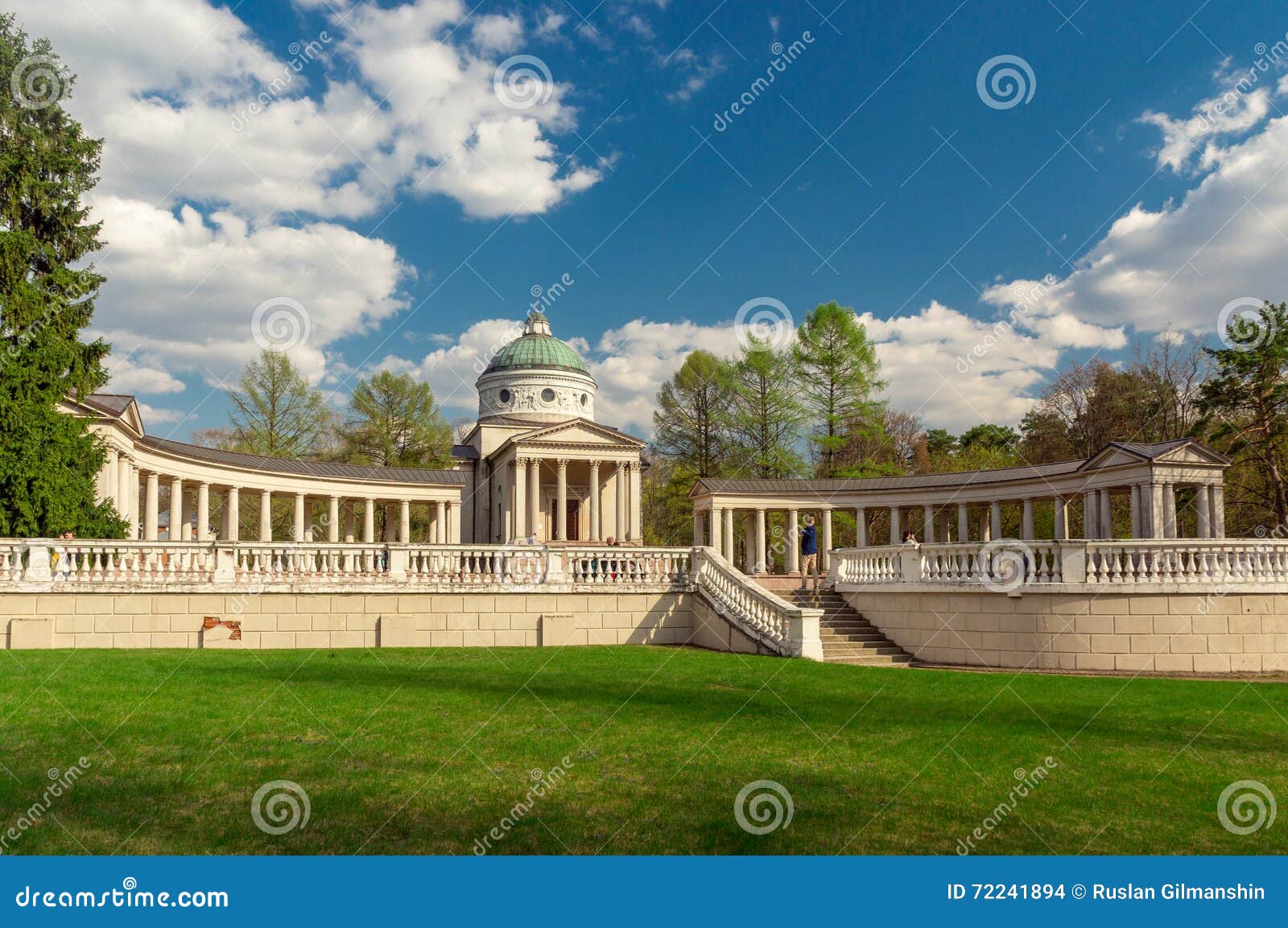 Museum-Estate Arkhangelskoye Moscow Stock Photo - Image of history ...