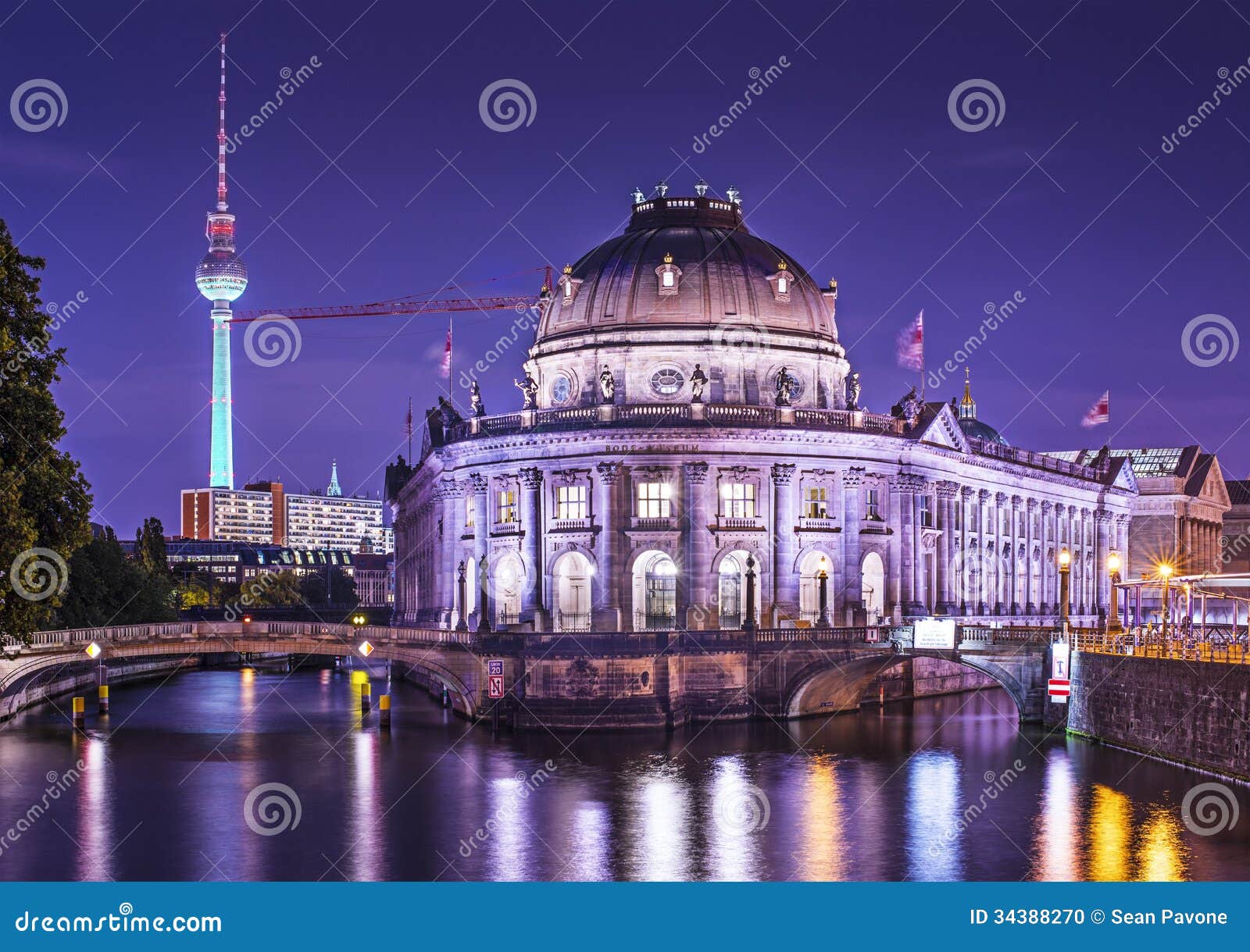 Museum Island in Berlin stock photo. Image of landmarks - 34388270
