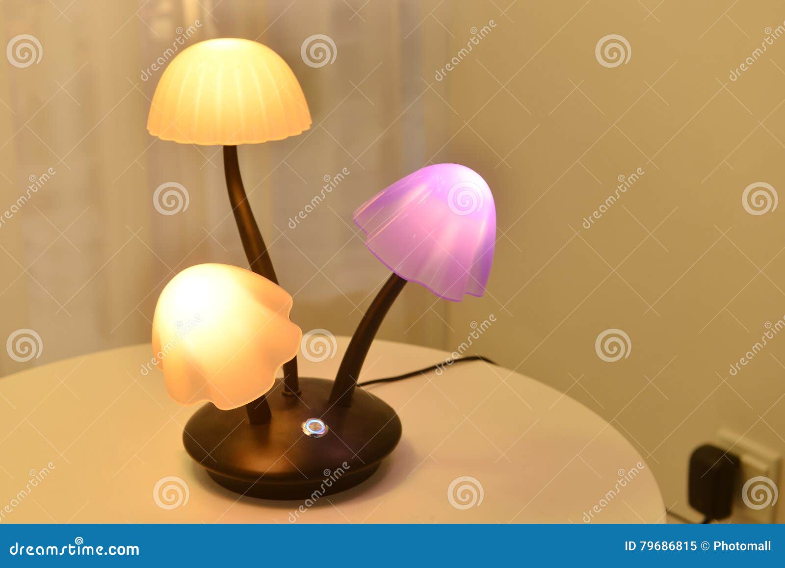 mushroom shaped table lamps