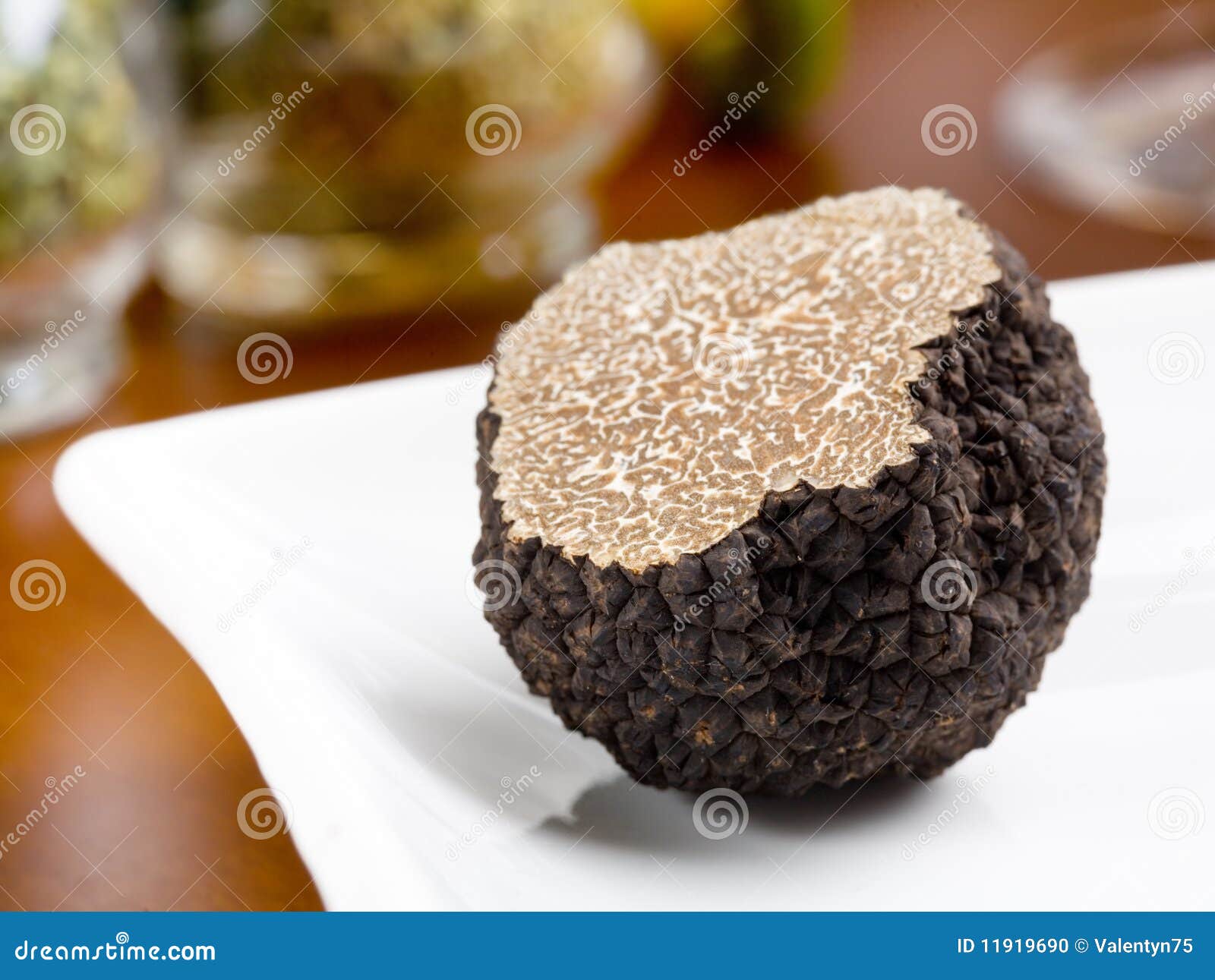 Mushroom of truffle stock photo. Image of luxury, gourmet 11919690