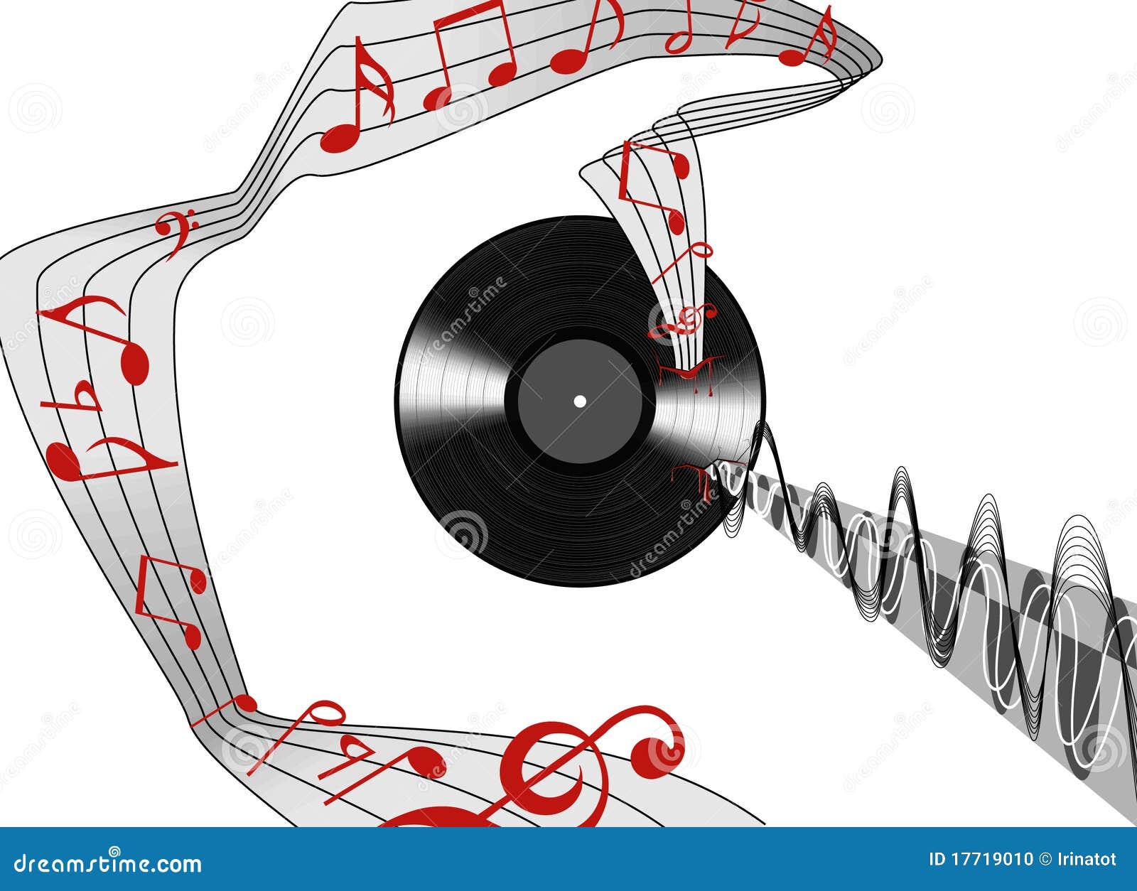 Music concept stock vector. Illustration of musical, blood 17719010