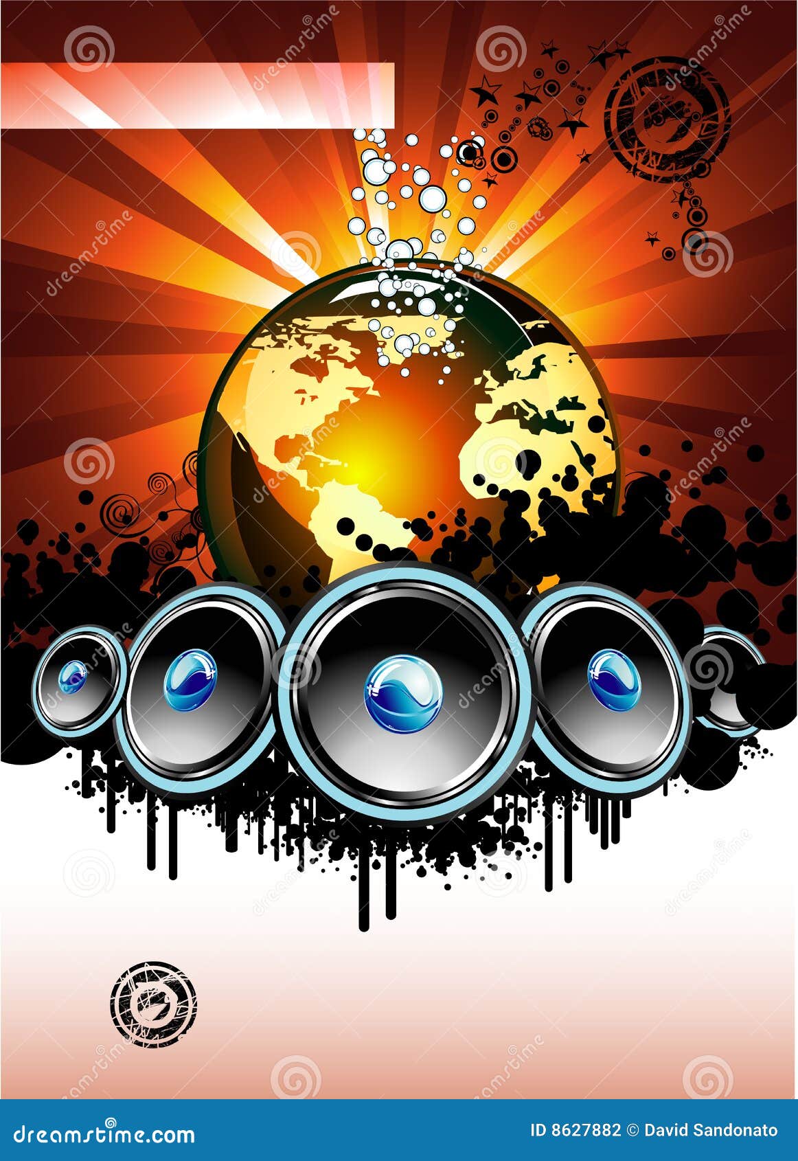 Music Event Background stock vector. Illustration of event - 8627882