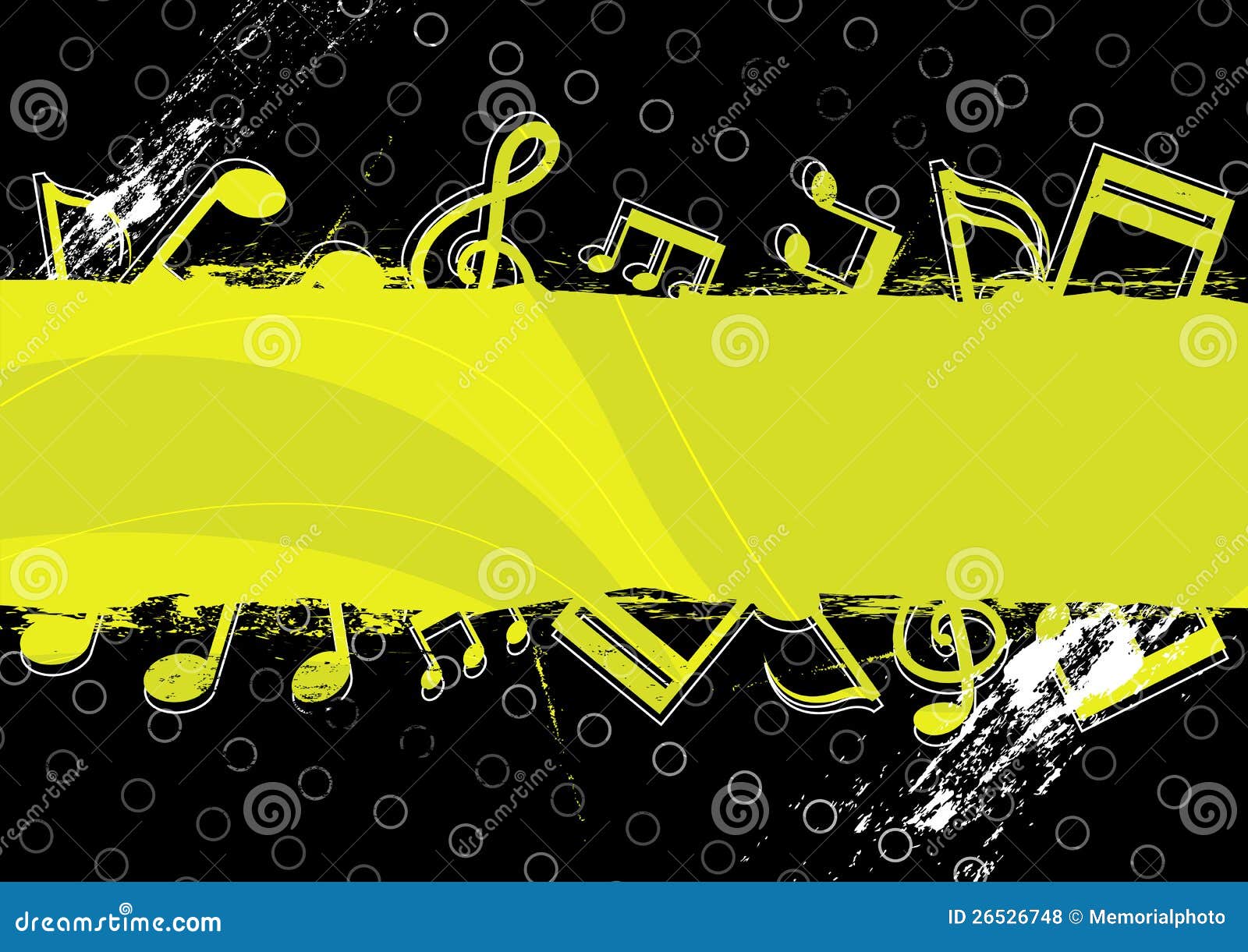 Music Grunge Artwork Design Stock Vector Illustration Of Symbol Music