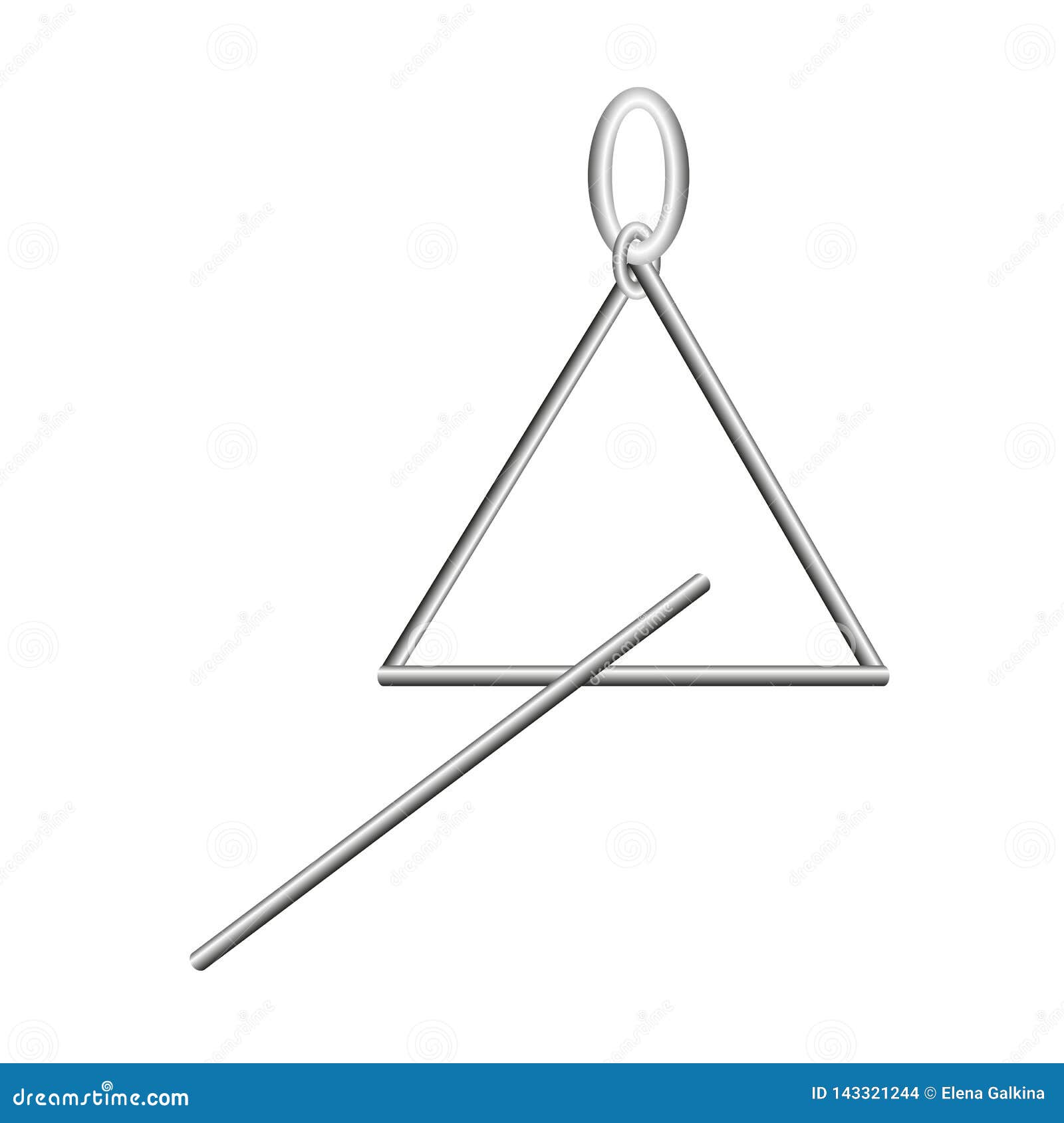 music instrument triangle 