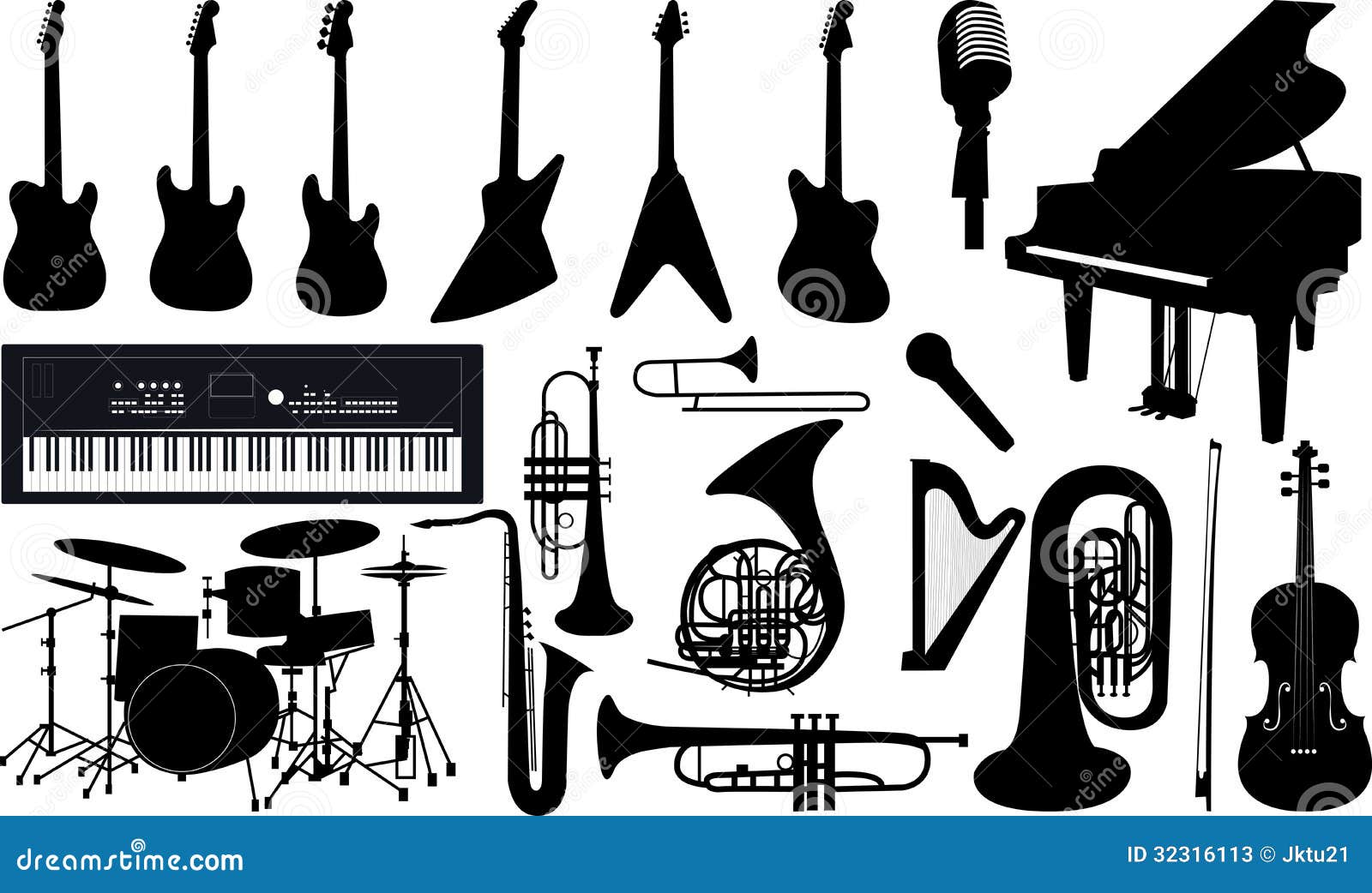 music instruments