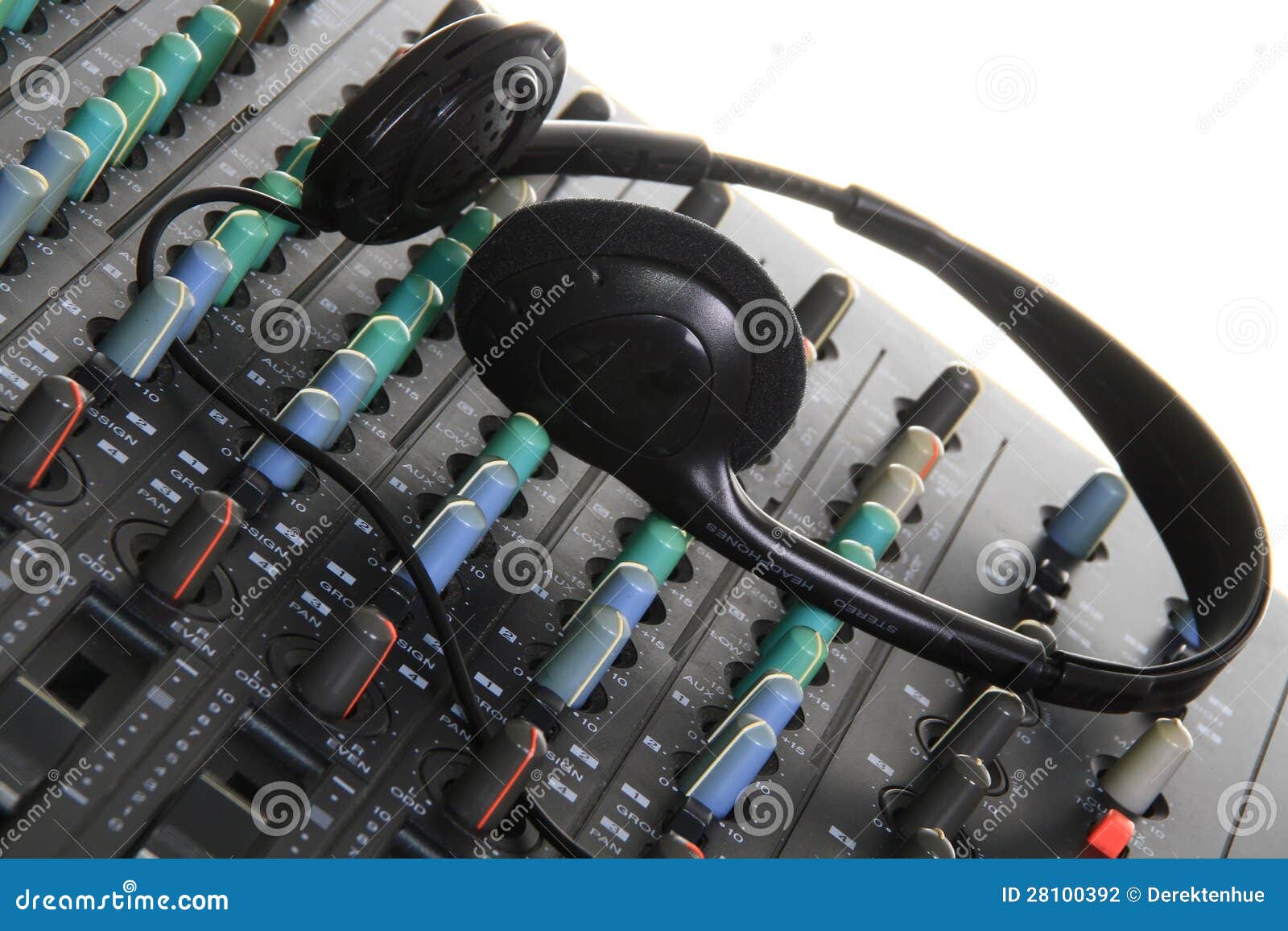 Music mixer stock photo. Image of electronic, electro 28100392