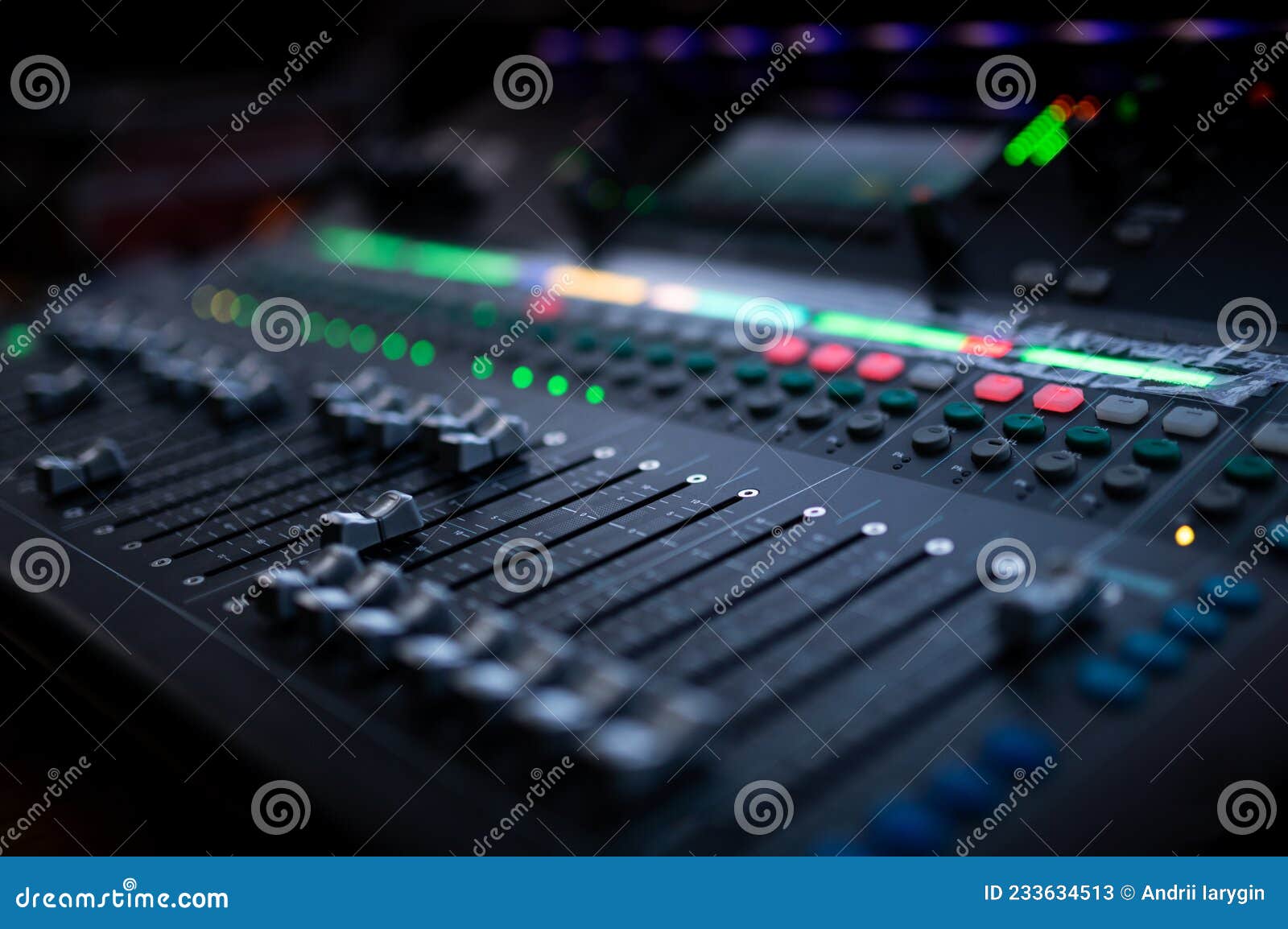 Music mixer stock of mixer, volume - 233634513