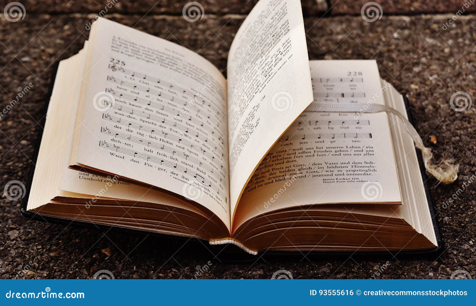 Music Notes Book Picture. Image 93555616