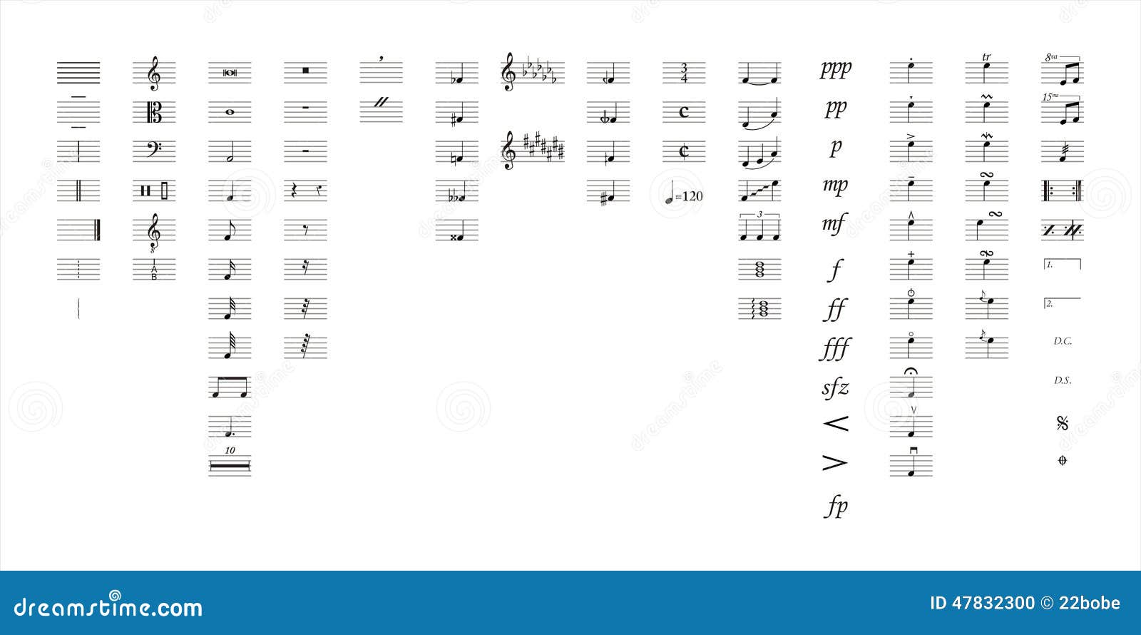 music notes s