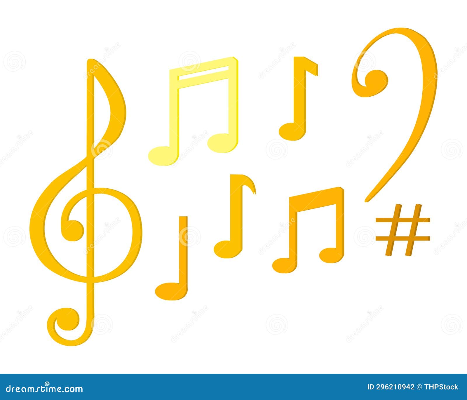 Music Notes Symbols Vector Stock Vector Illustration Of Clef 296210942 music-notes-symbols-vector-stock-vector-illustration-of-clef-296210942