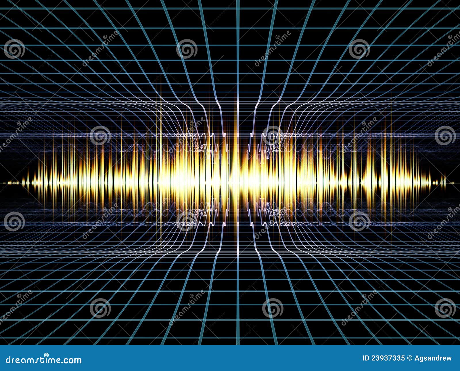 Music Oscillations stock illustration. Illustration of wallpaper 23937335