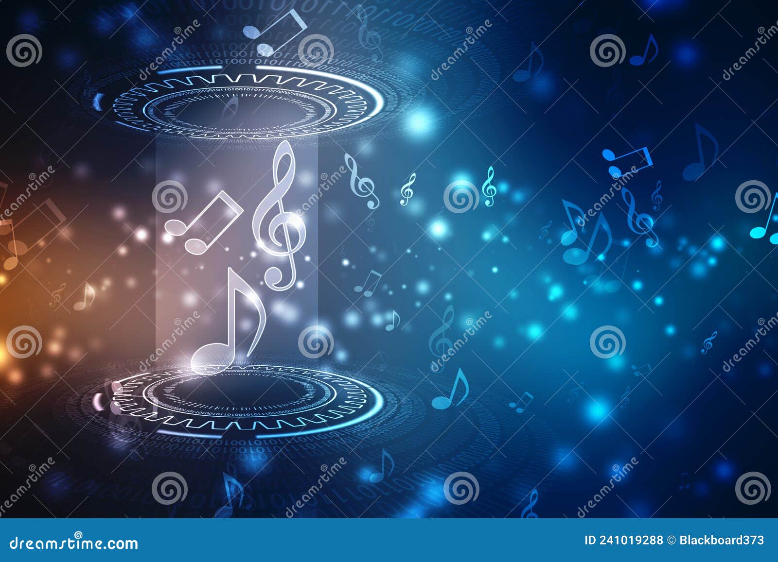 Music Party Background, Abstract Colorful Music Background with Notes Stock  Illustration - Illustration of musical, decorative: 241019288