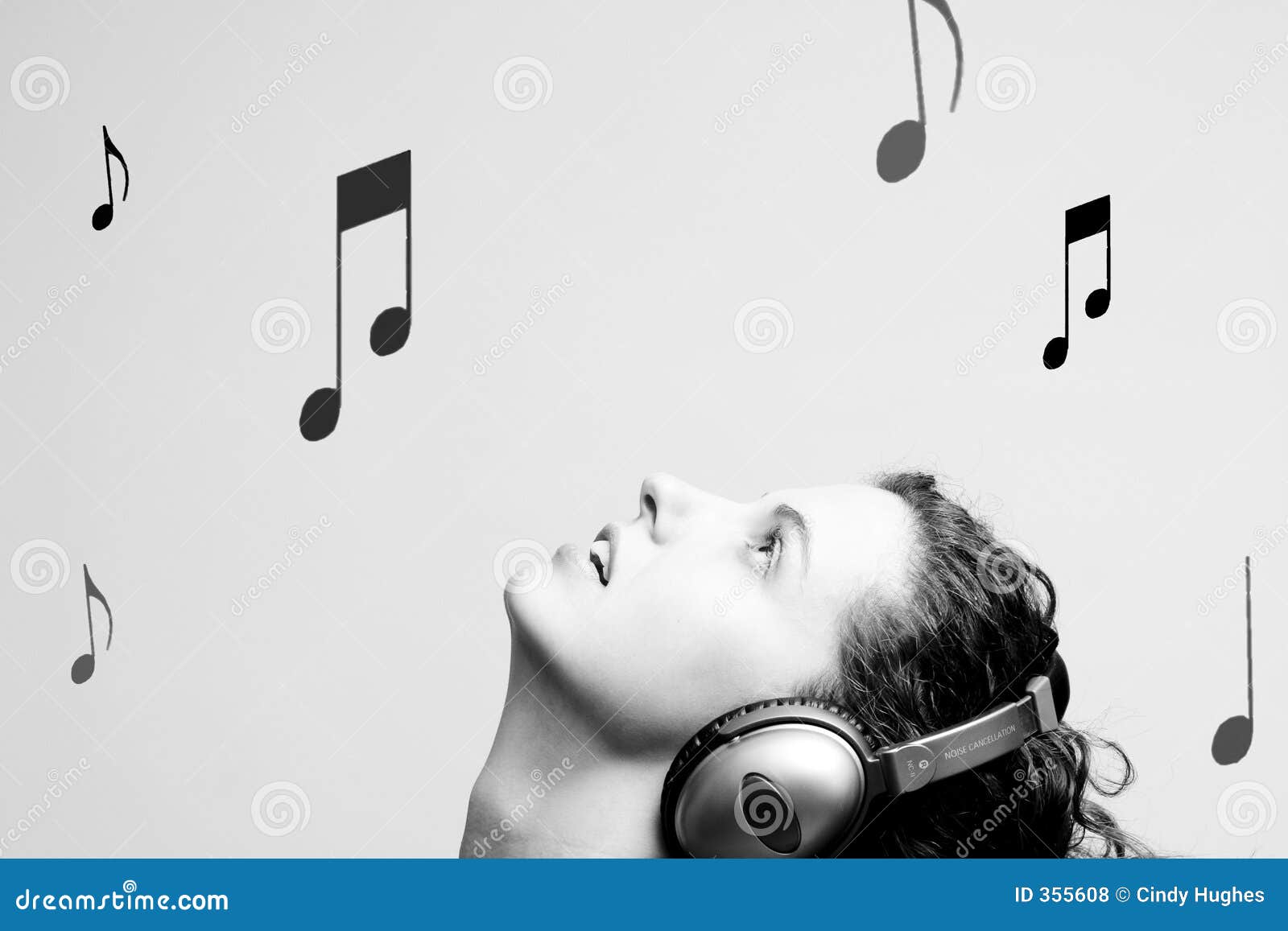 Music raining stock photo. Image of band, classical, headphones 355608