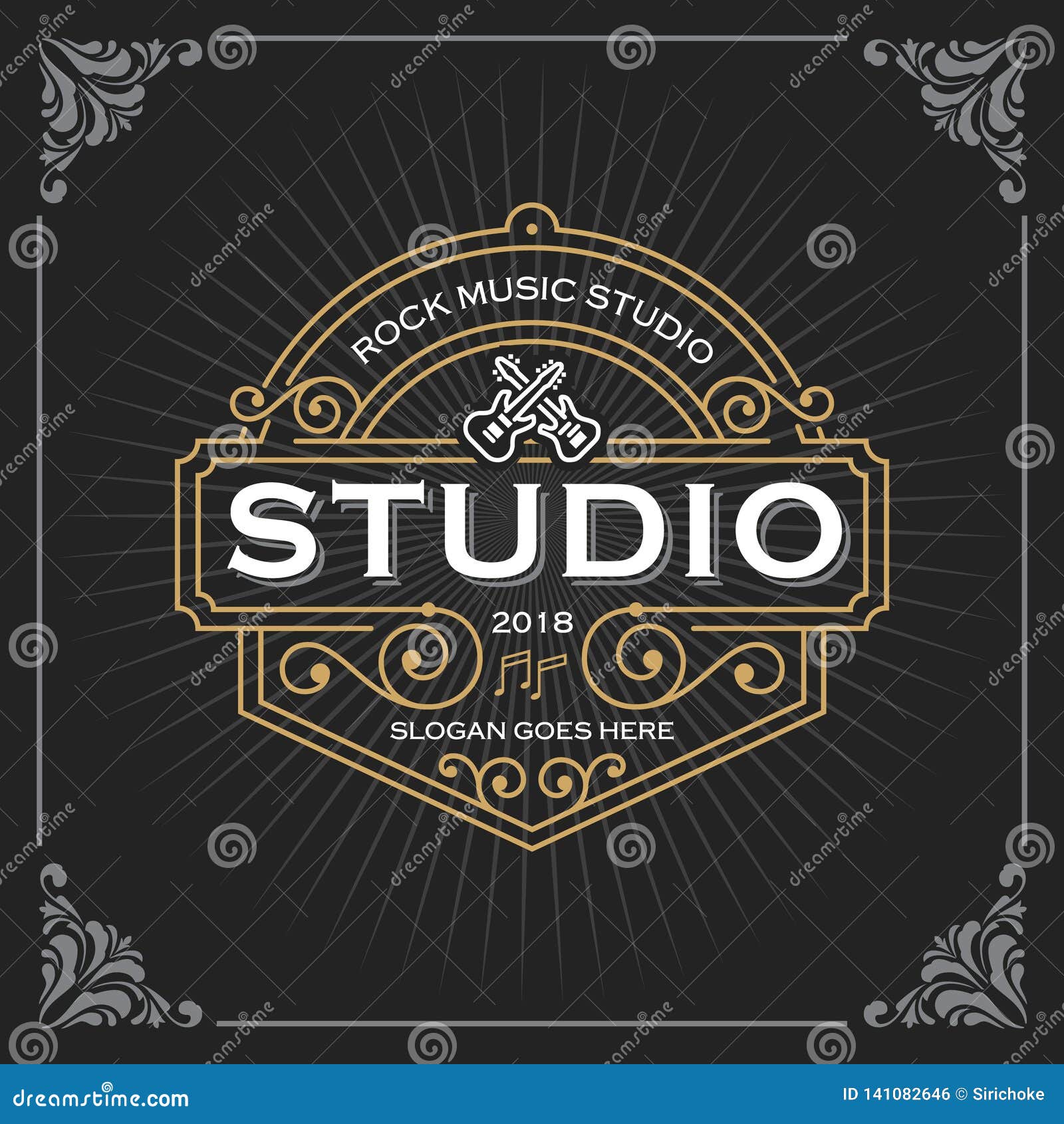 Premium PSD  Music studio  banner template