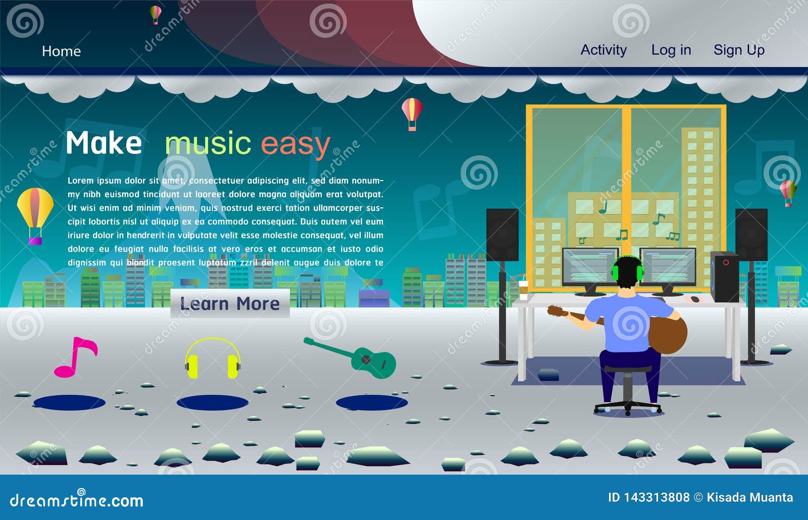 music studio website template music studio website template